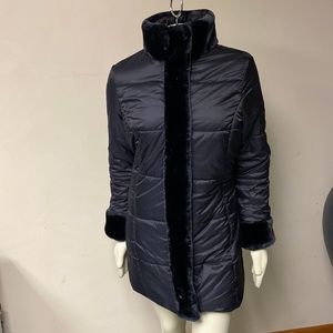 Especially Yours Faux Fur Puffer Coat